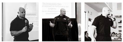 Erik Schreiber, M.S. presenting to fitness professionals